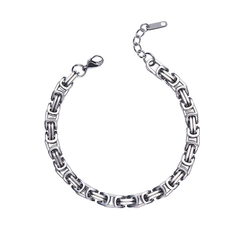 Wholesale Titanium Steel Non-fading Cuban Bracelet