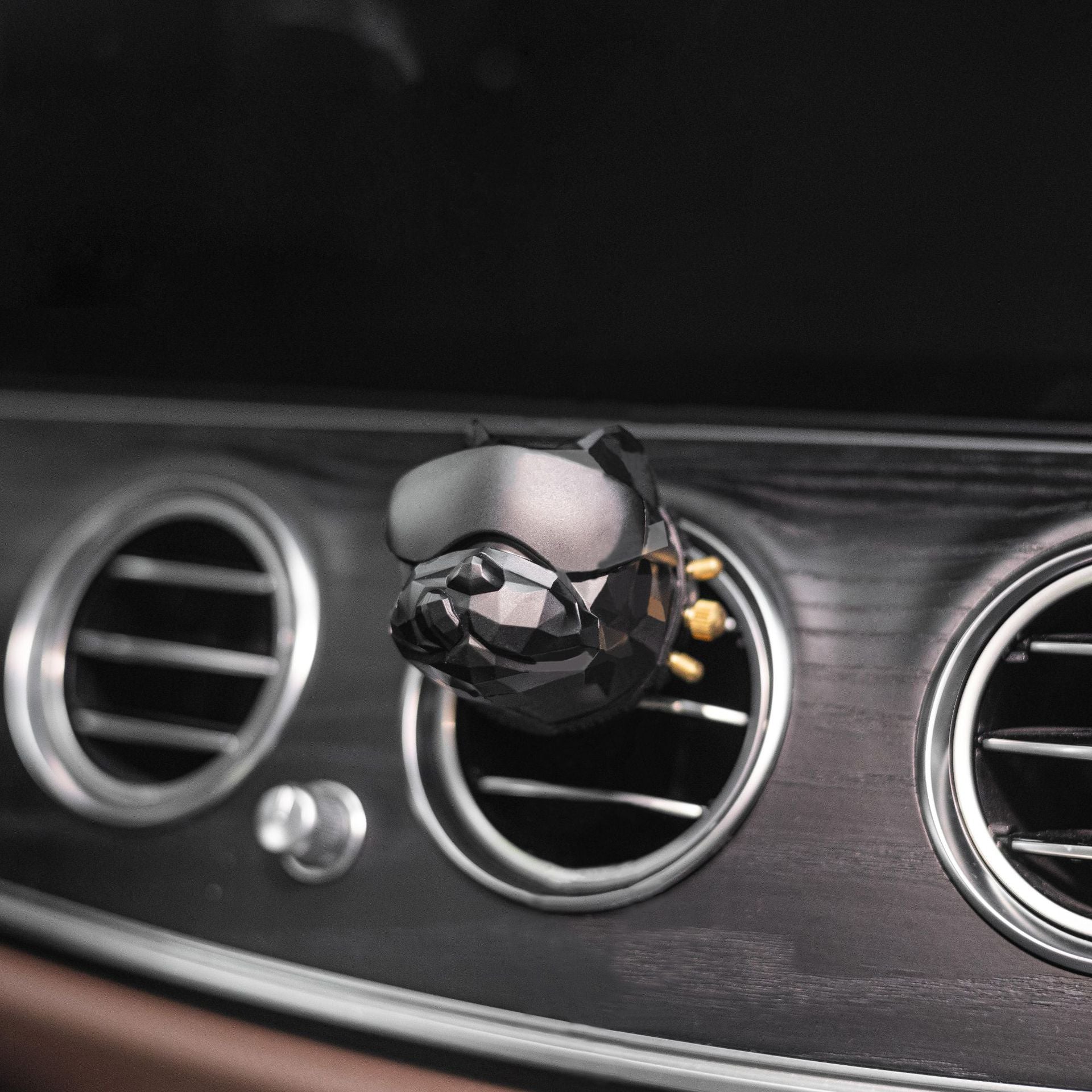 Wholesale Car Aromatherapy Dog Head Air Outlet Solid Ointment ABS Plastic Decoration