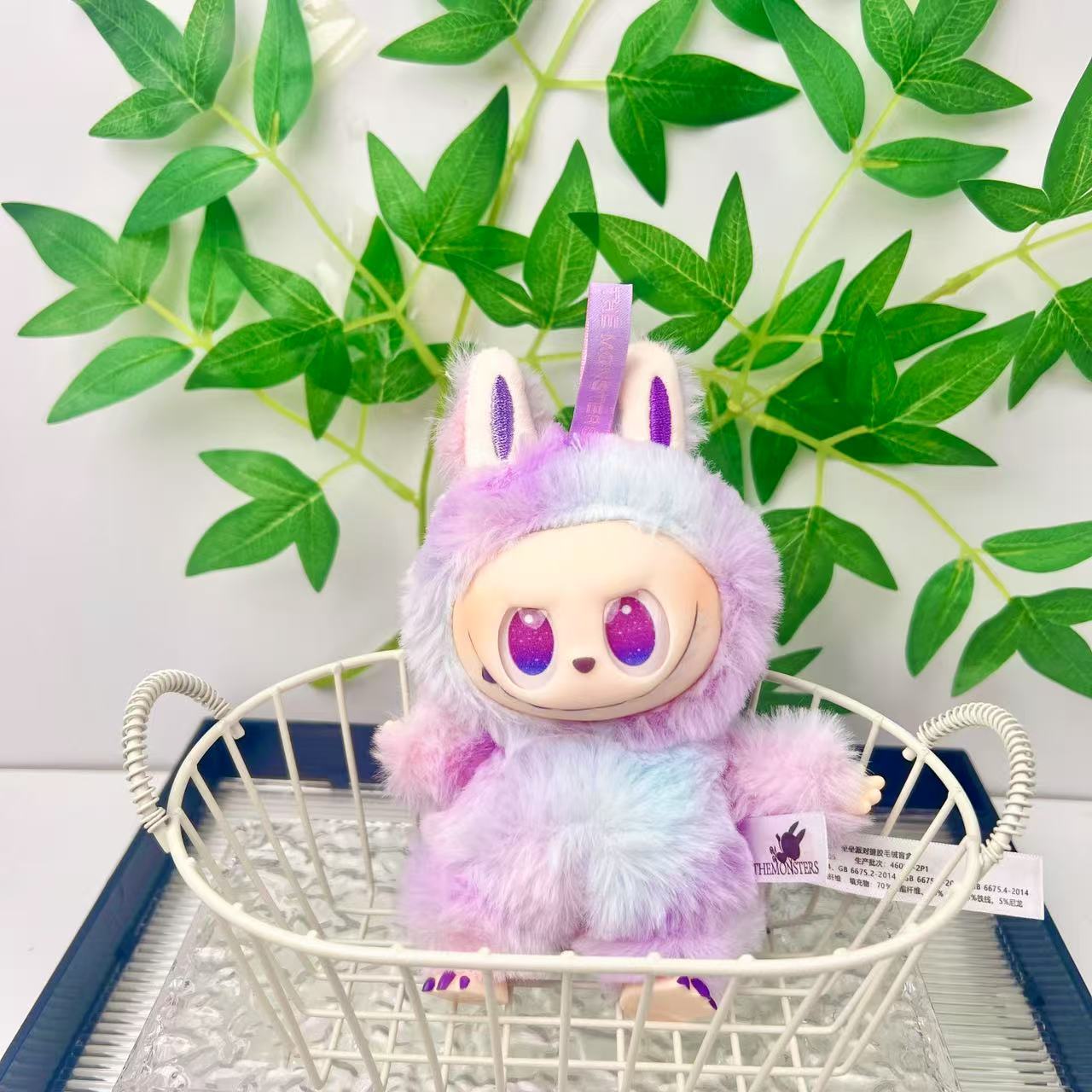 Wholesale Cute Cartoon Plush Monster Keychain