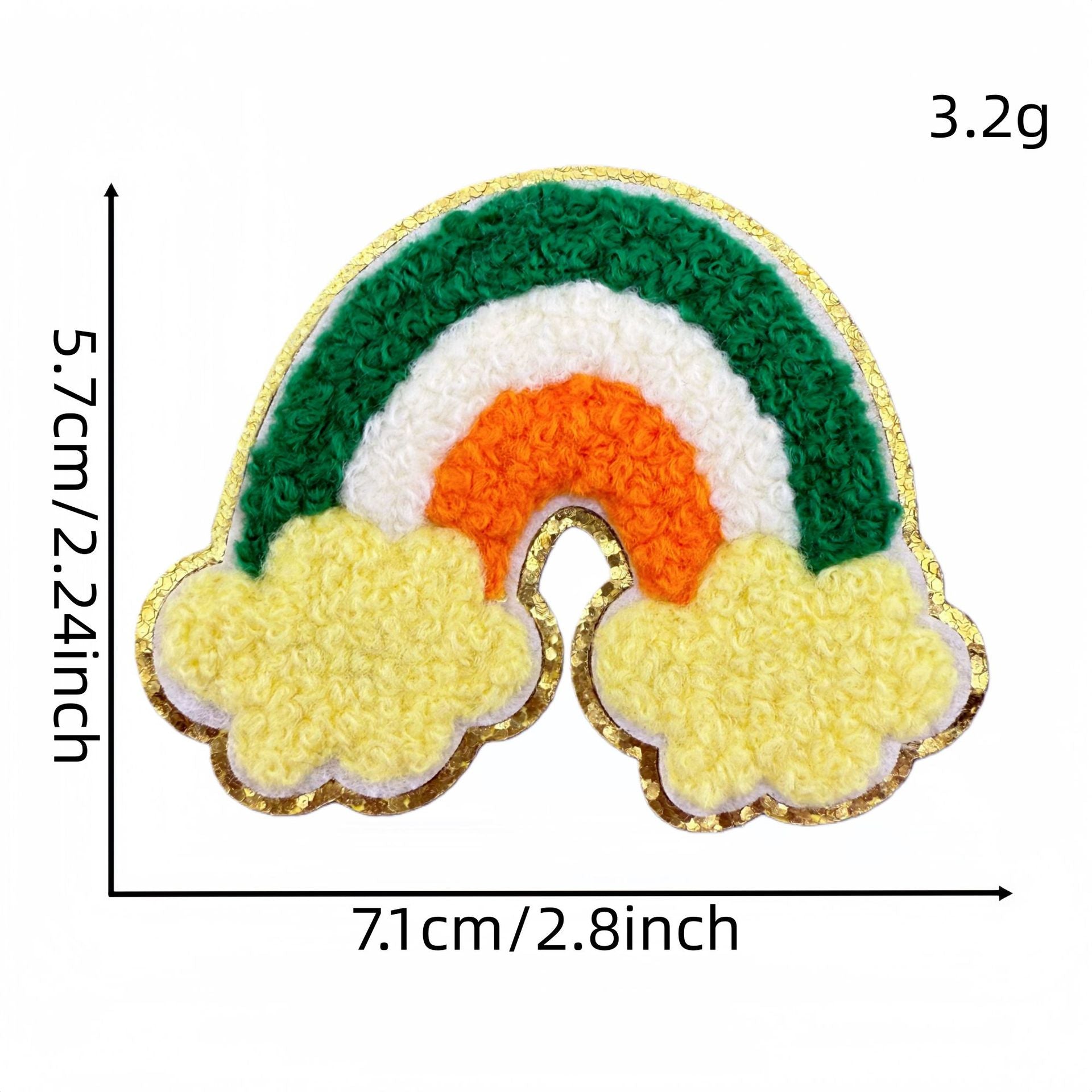 Wholesale St.  Patrick' s Day Lucky Clover Beer Embroidery DIY Patches