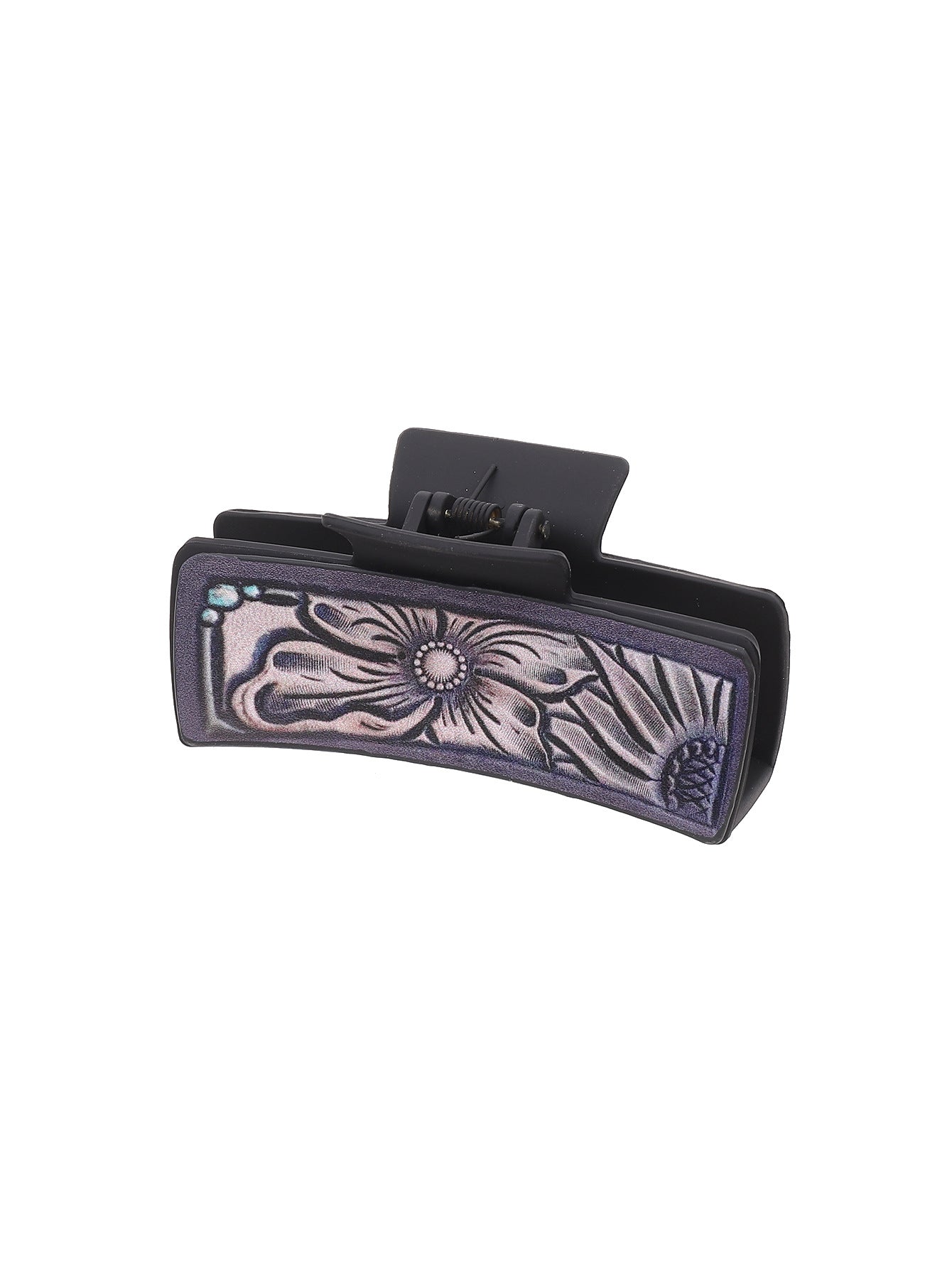 Wholesale Cross Border West Denim Wind Cactus Sunflower Letter Hairpin Women Shark Clip