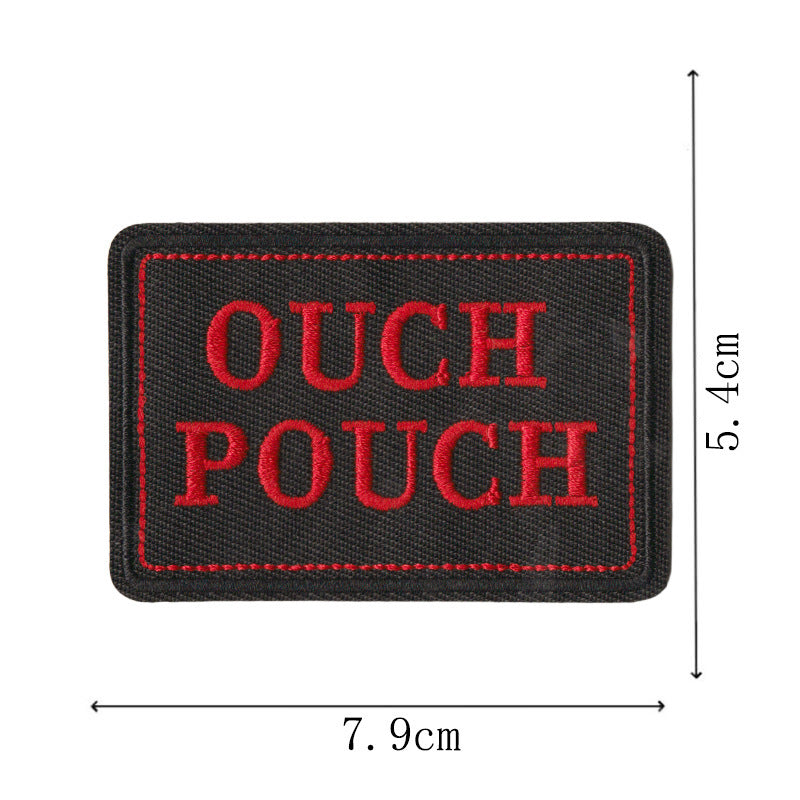 Wholesale Embroidered Iron On Patches Warrior Series English Letter Applique Set Of 9 For Towels Clothing Bags DIY Decorative Craft Supply
