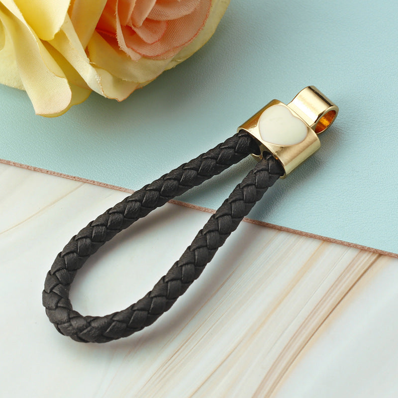 Wholesale Chic Swan Rhinestone Car Keychain Bag Charm Metal Key Ring For Women Wedding Gift Accessory