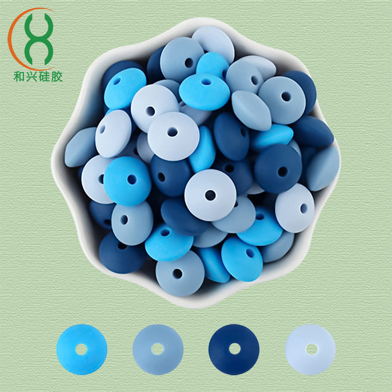 Cuentas de joyas hechas a mano de silicona de 30 cajas al por mayor