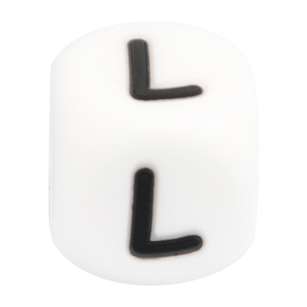 Wholesale Silicone Letters DIY Beads