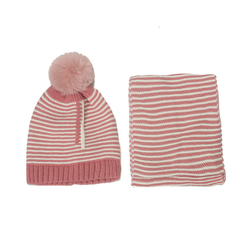 Wholesale Children's Knitted Hat Scarf Set