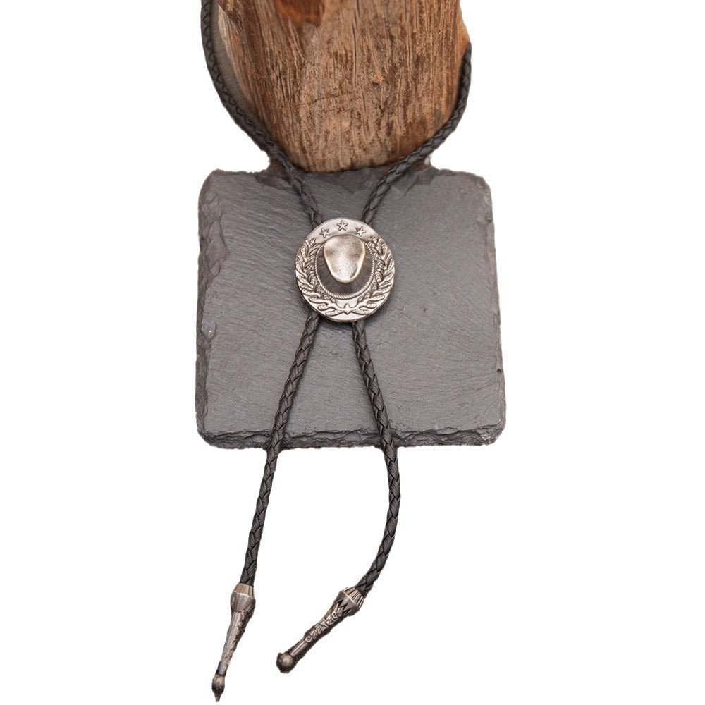 Wholesale western Polo tie collar necklace