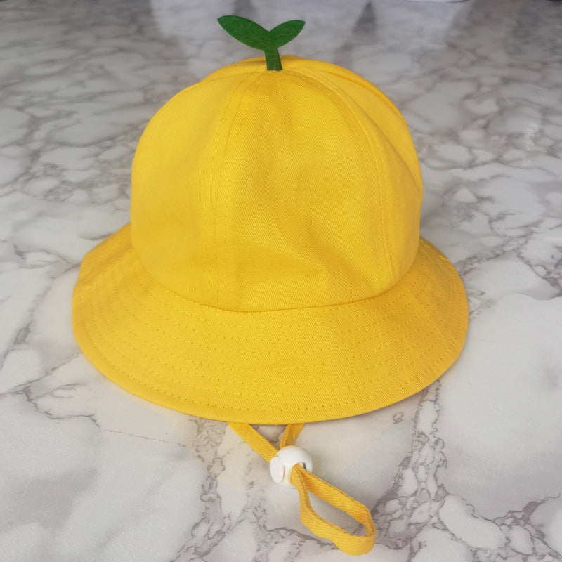 Wholesale Safety Yellow Cute Cotton Bucket Hat