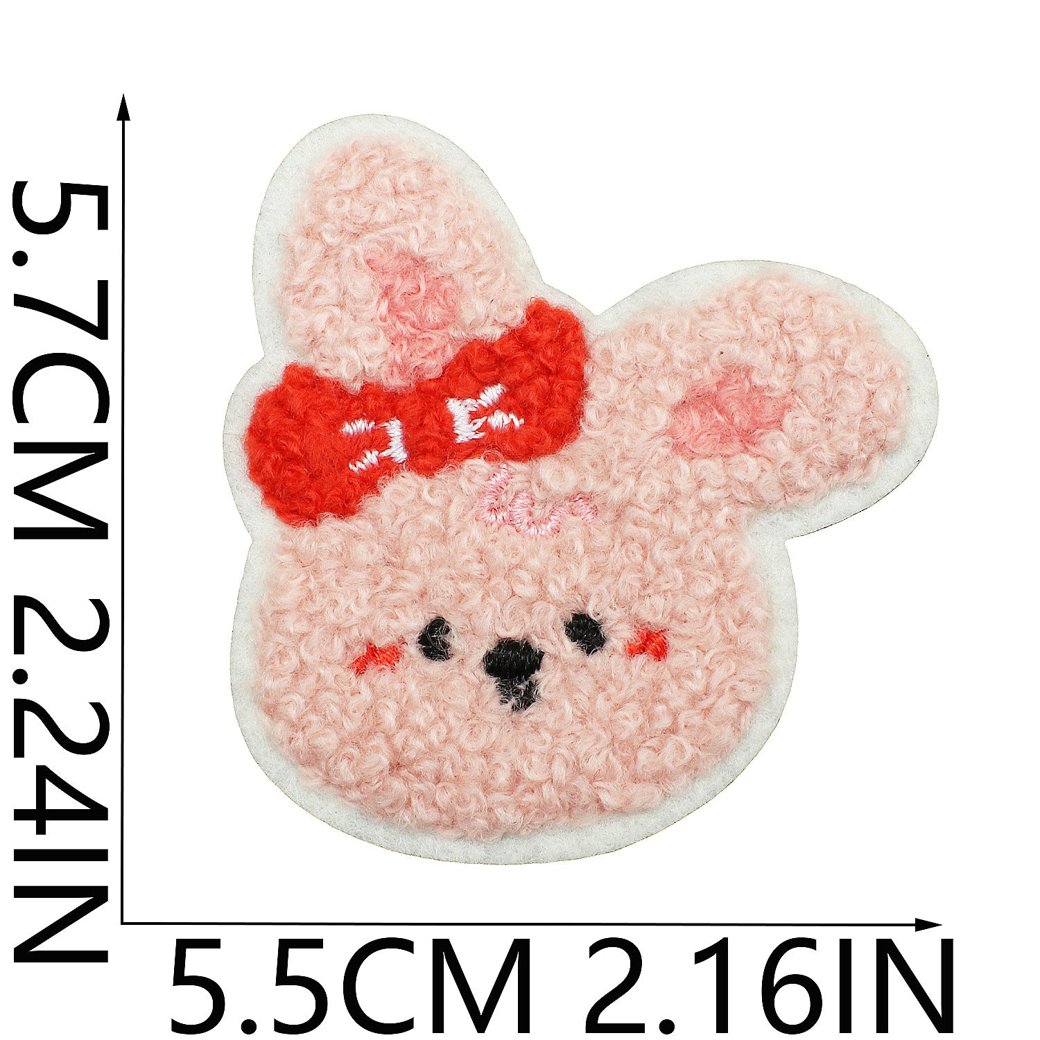 Wholesale Cute animal towel embroidery clothing decoration patch