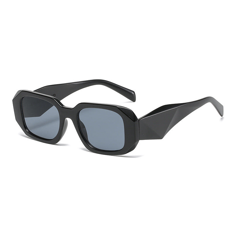 Wholesale Square Frame Thick Plate PC Sunglasses