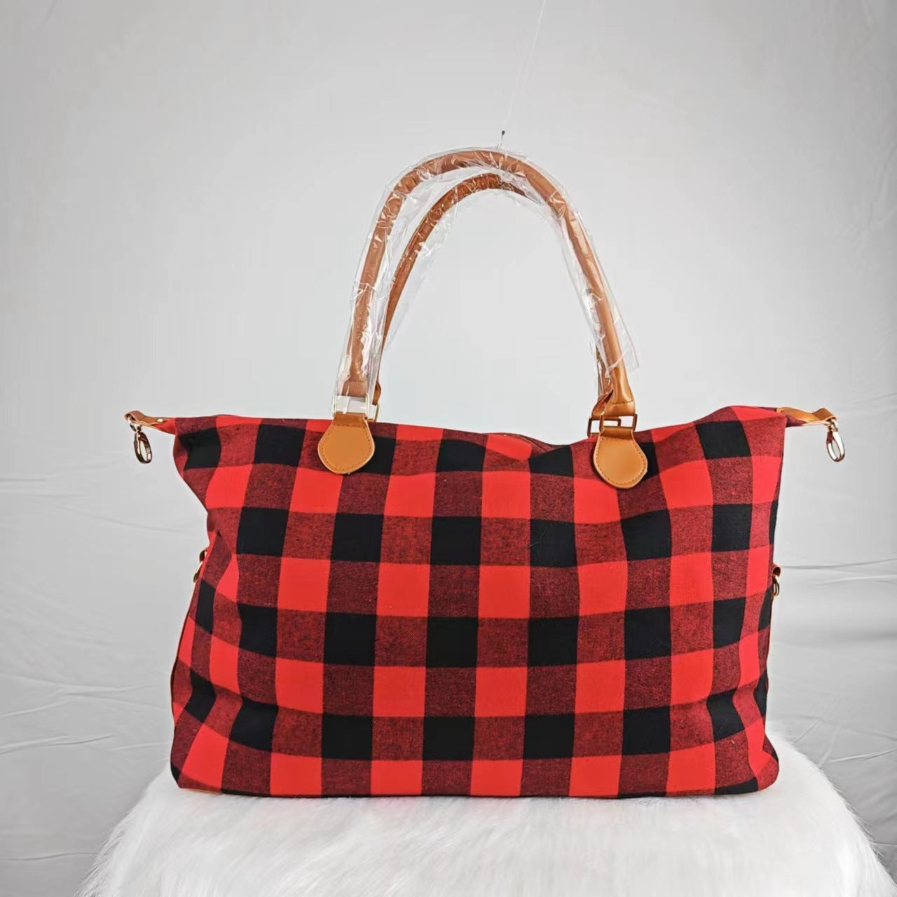 Wholesale Travel Tote Bag for Overnight Weekend Cow Bohemian Canvas Bag