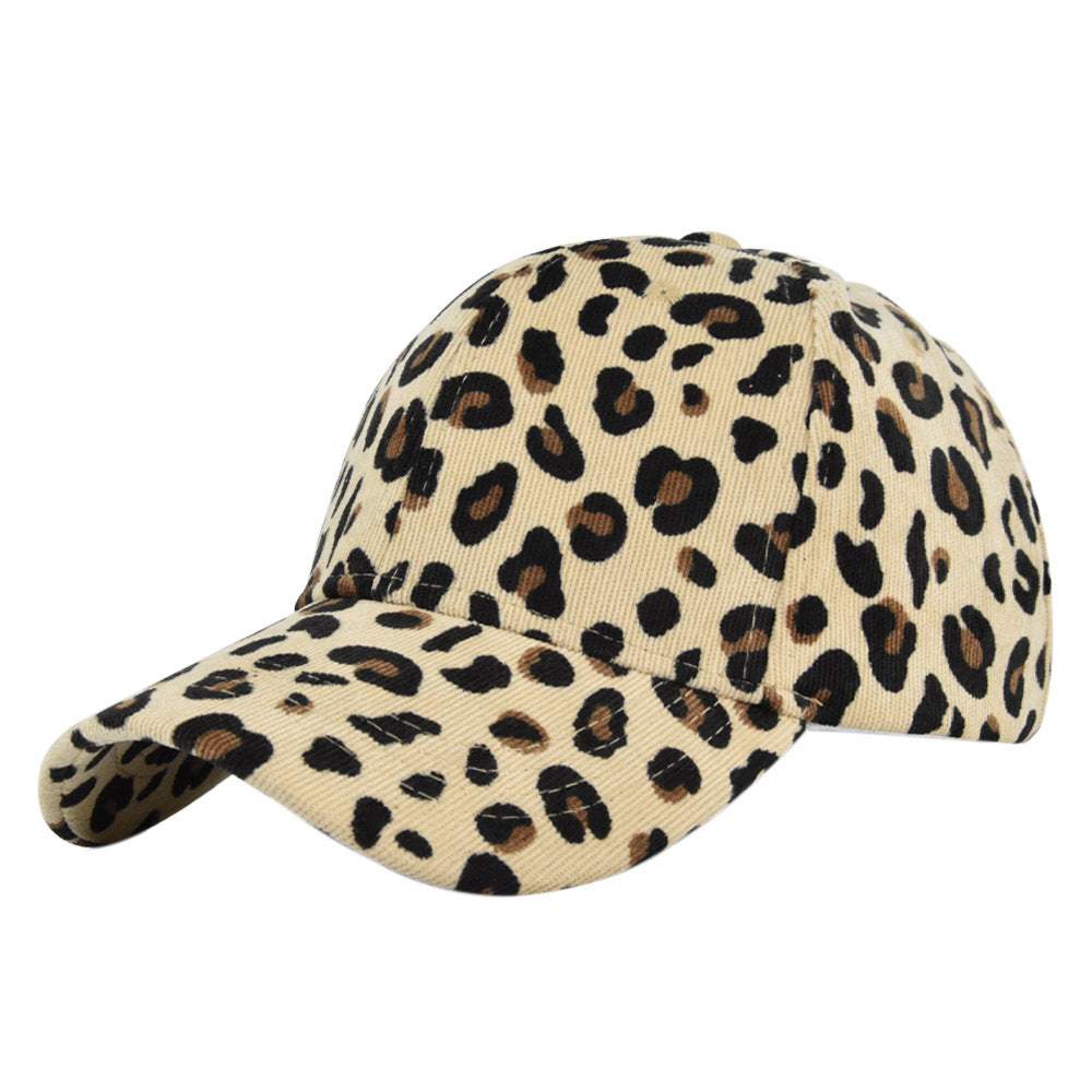 Wholesale Cotton Leopard Print Baseball Cap