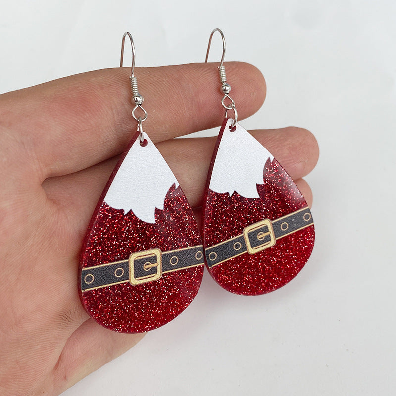 Wholesale Christmas Acrylic Earrings