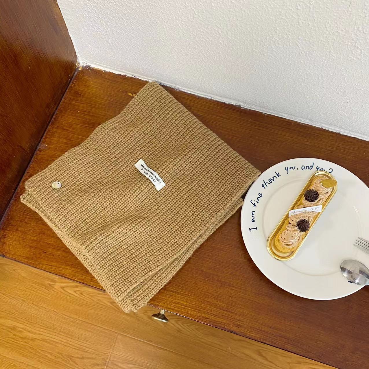 Wholesale Multicolor Knitted Wool Scarf