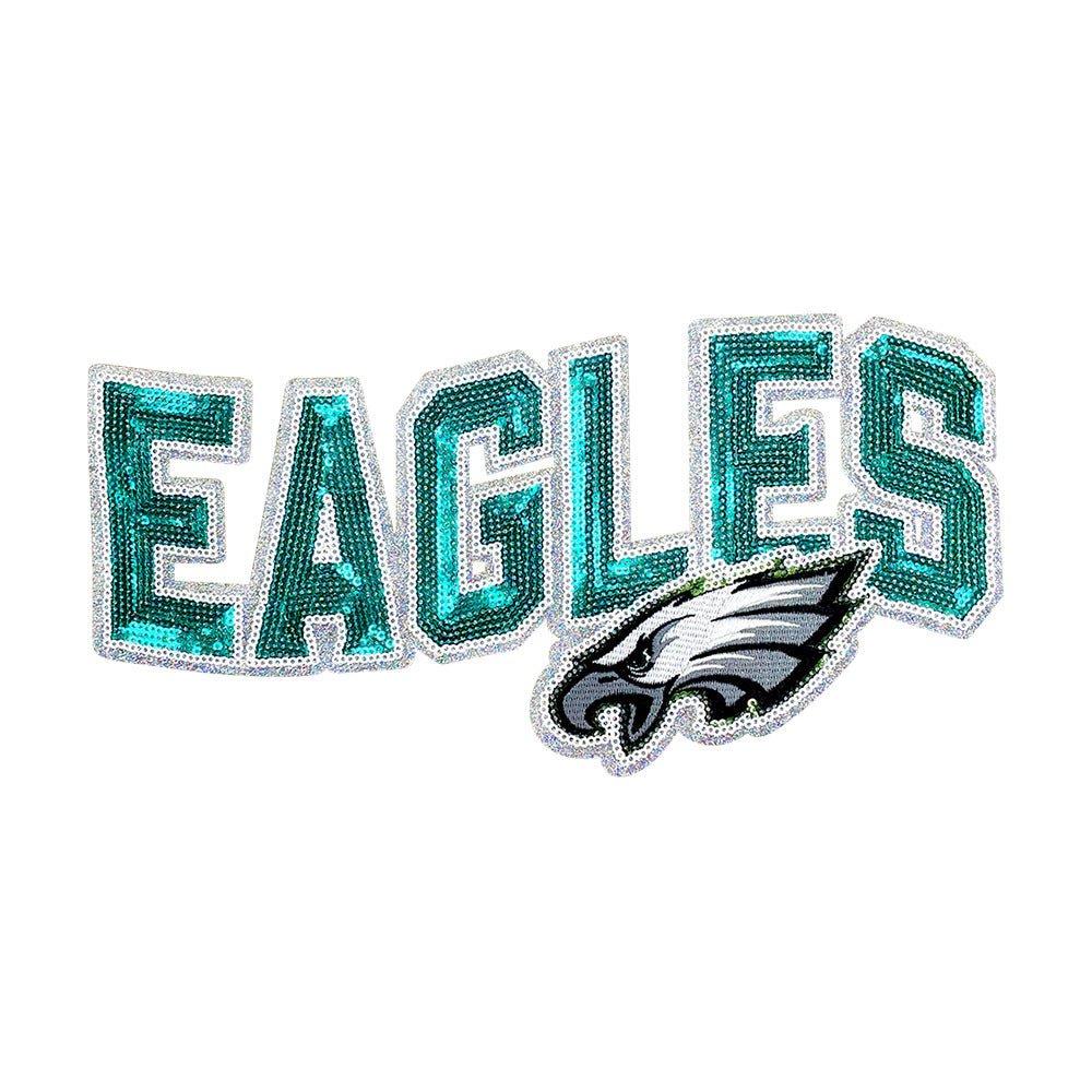 Wholesale Football Team Sequin Logo Patches Stylish Embroidered Applique For ets Boutique DIY Supply OLY Exclusive