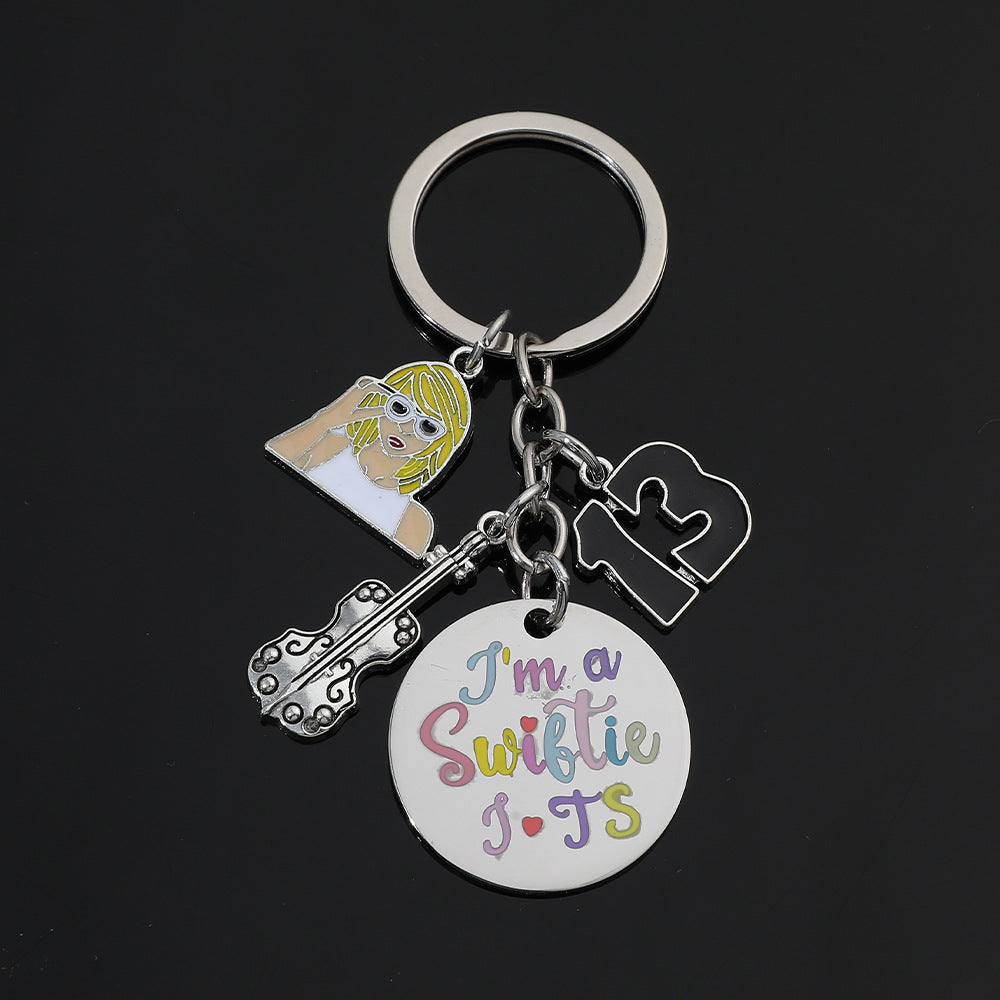 Wholesale Taylor Swift Metal Keychains