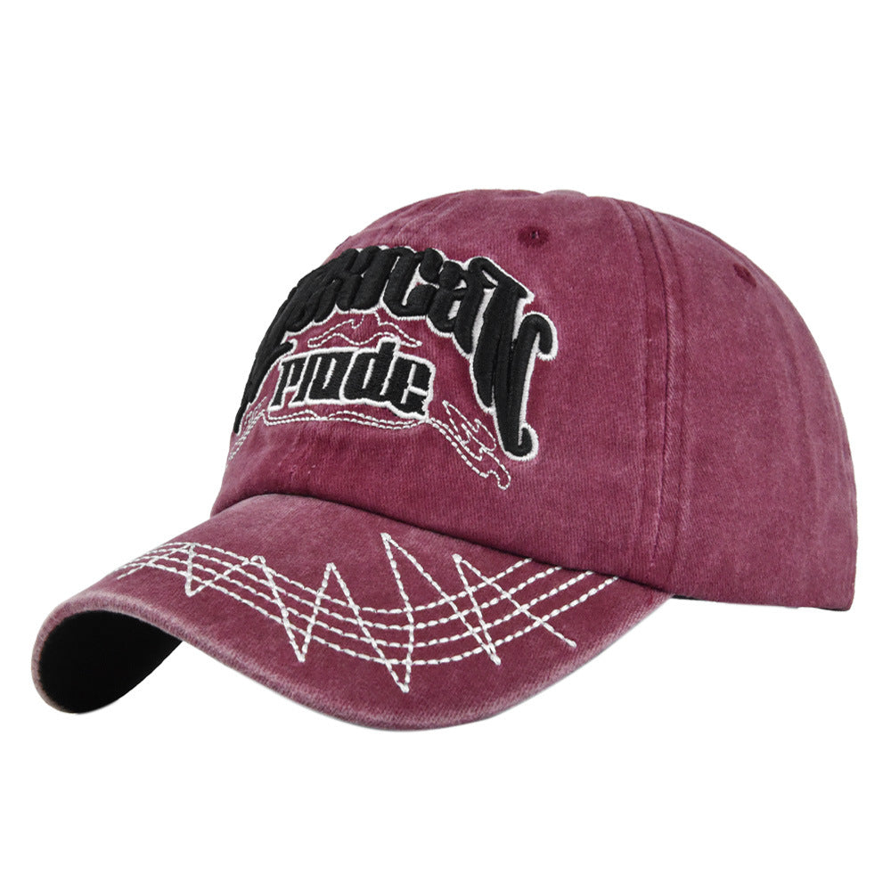 Gorra de béisbol bordada de algodón algodón al por mayor