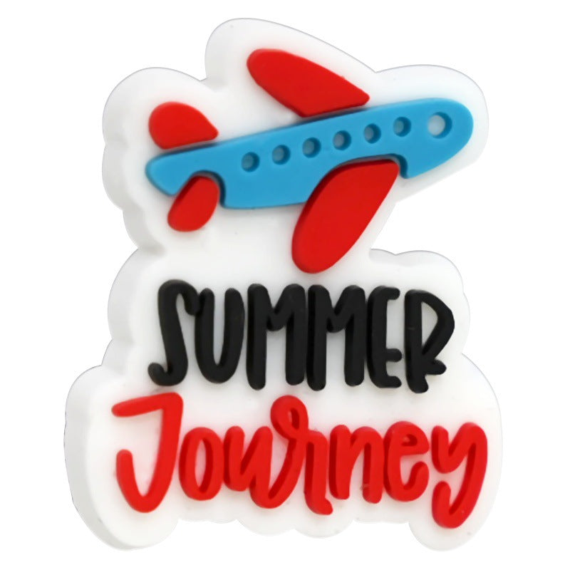 Wholesale Random 100pcs Creative Phrase Series Beaded Focal Beads