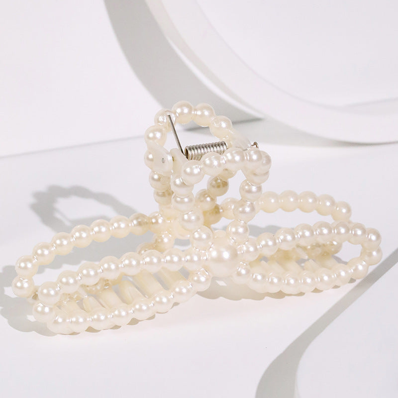 Wholesale Simple Fashion Pearl Shark Clip