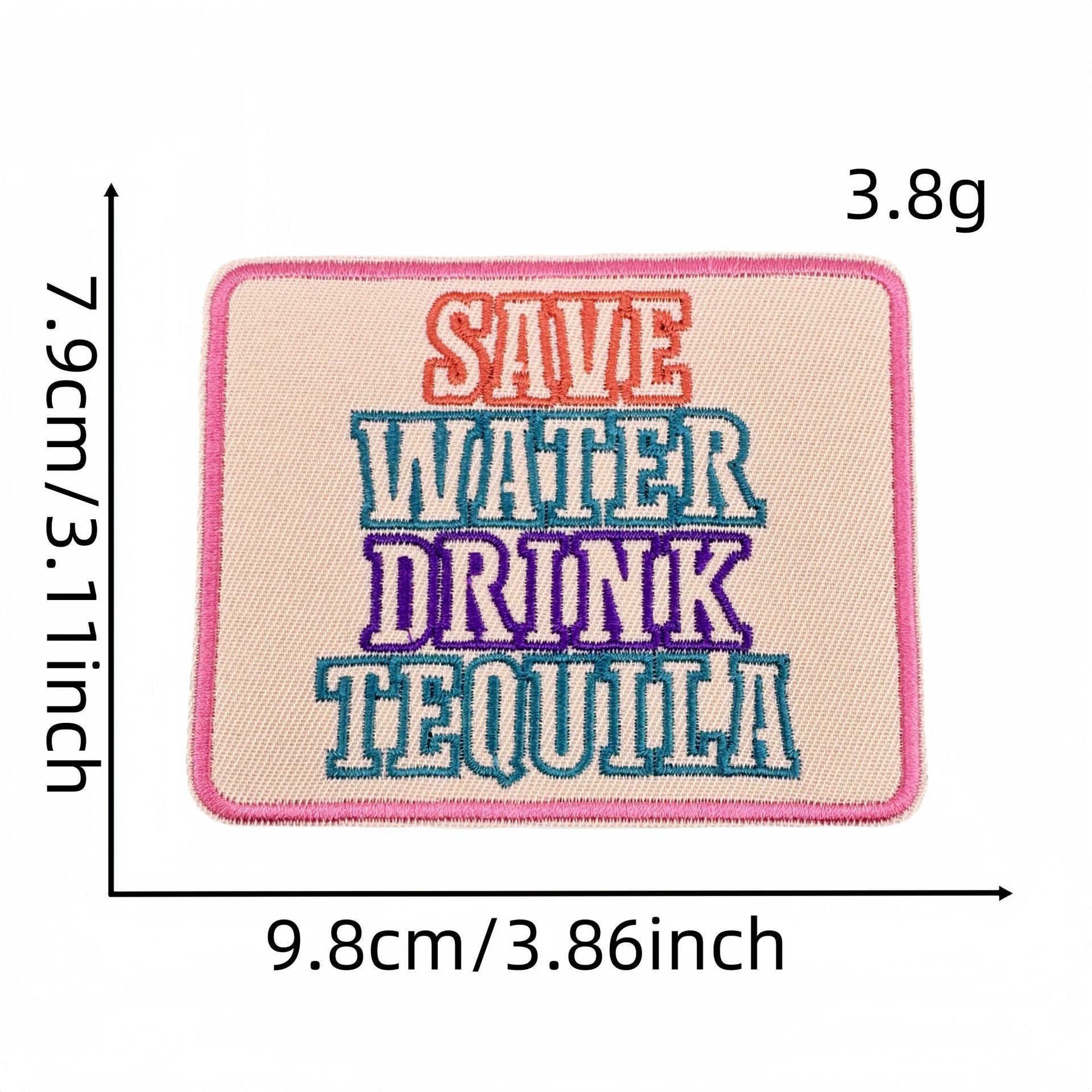 Wholesale  Colorful English Letter Embroidery Cloth DIY Patches
