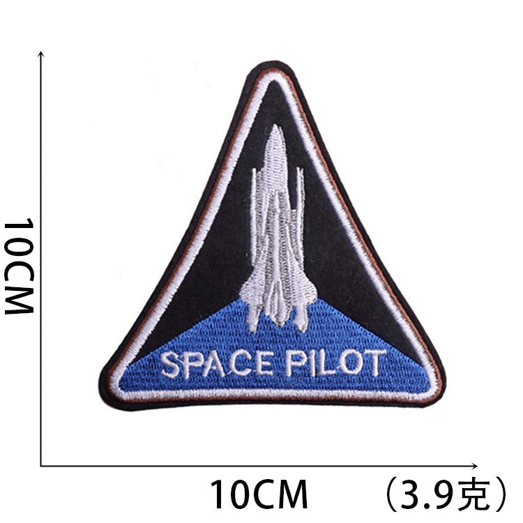Wholesale Stylish Polyester Embroidered Astronaut Space Patch For Kids Clothing And DIY Crafts OLY Exclusive