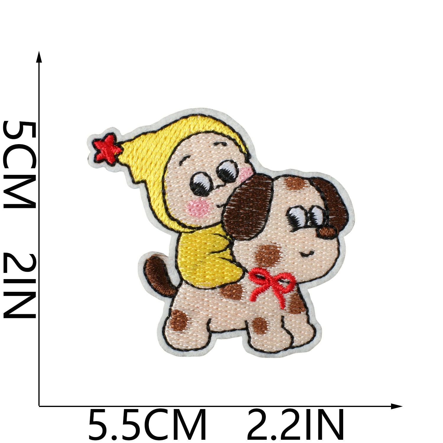 Wholesale Polyester Thread Embroidered Patch Cute Star People Bear Design Iron On DIY Decorative Accent For Clothing Bags Gift And Resale OLY Exclusive
