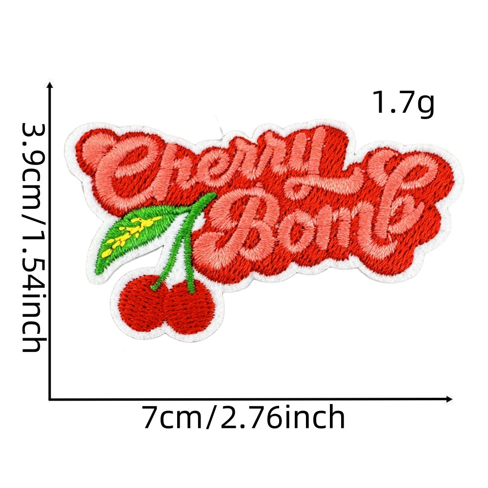 Wholesale Cartoon Red Cherry Series DIY Patches