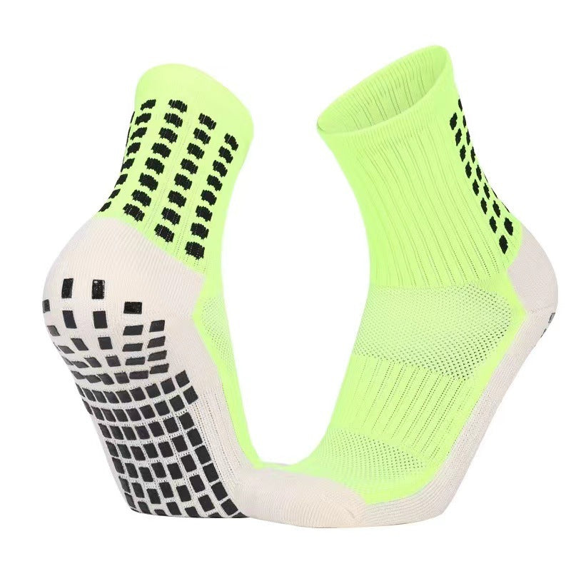 Wholesale Adult Anti Slip and Sweat Absorbing Thick High Tube Sports Socks