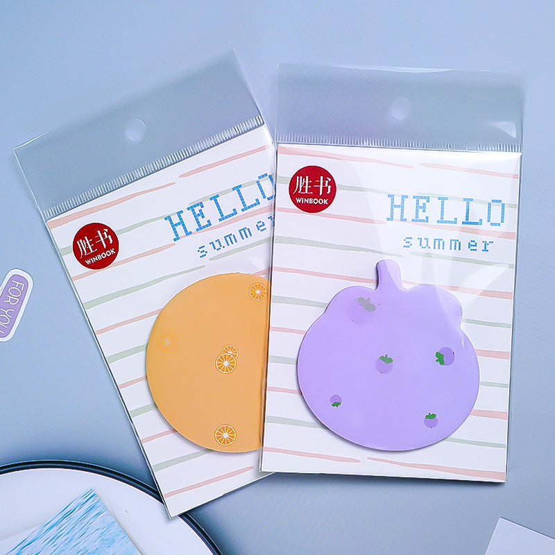 Wholesale  10PCS Fruit Paper Sticky Notes