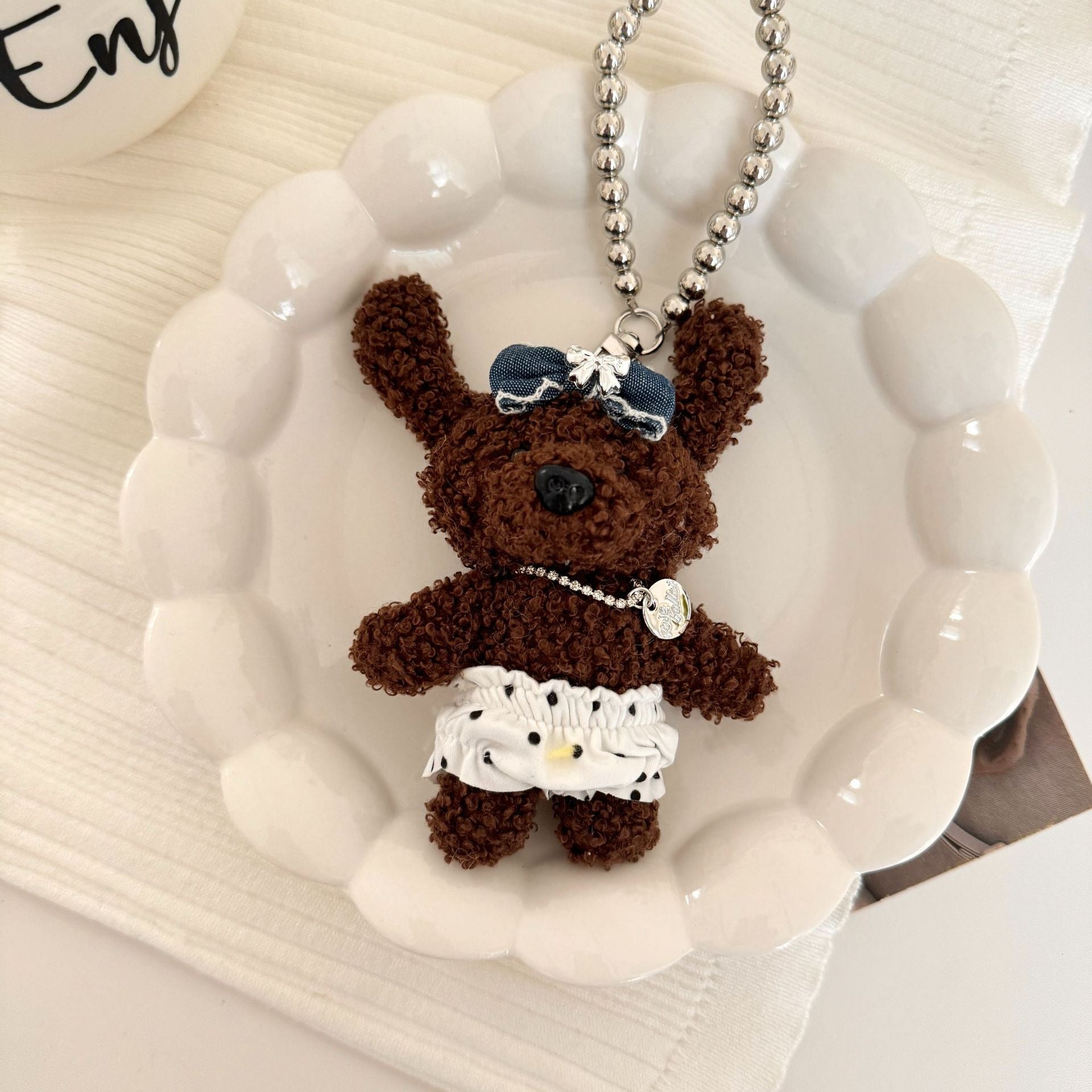 Wholesale Cute bunny bow pendant