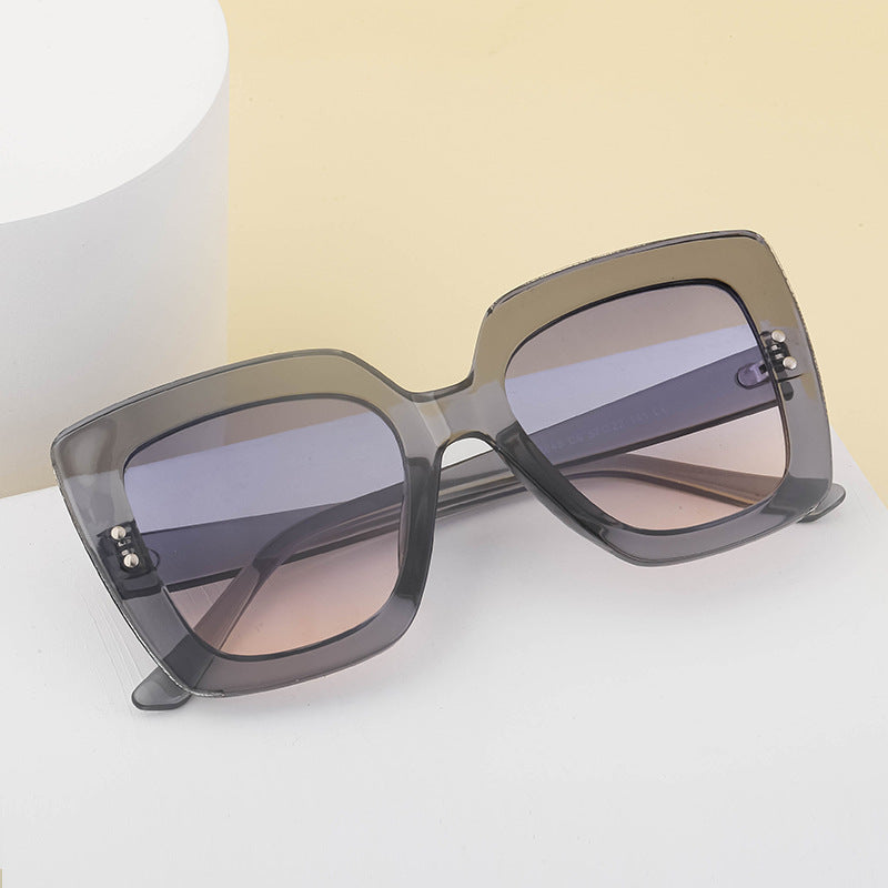 Wholesale Fashion Large Frame PC Sunglasses