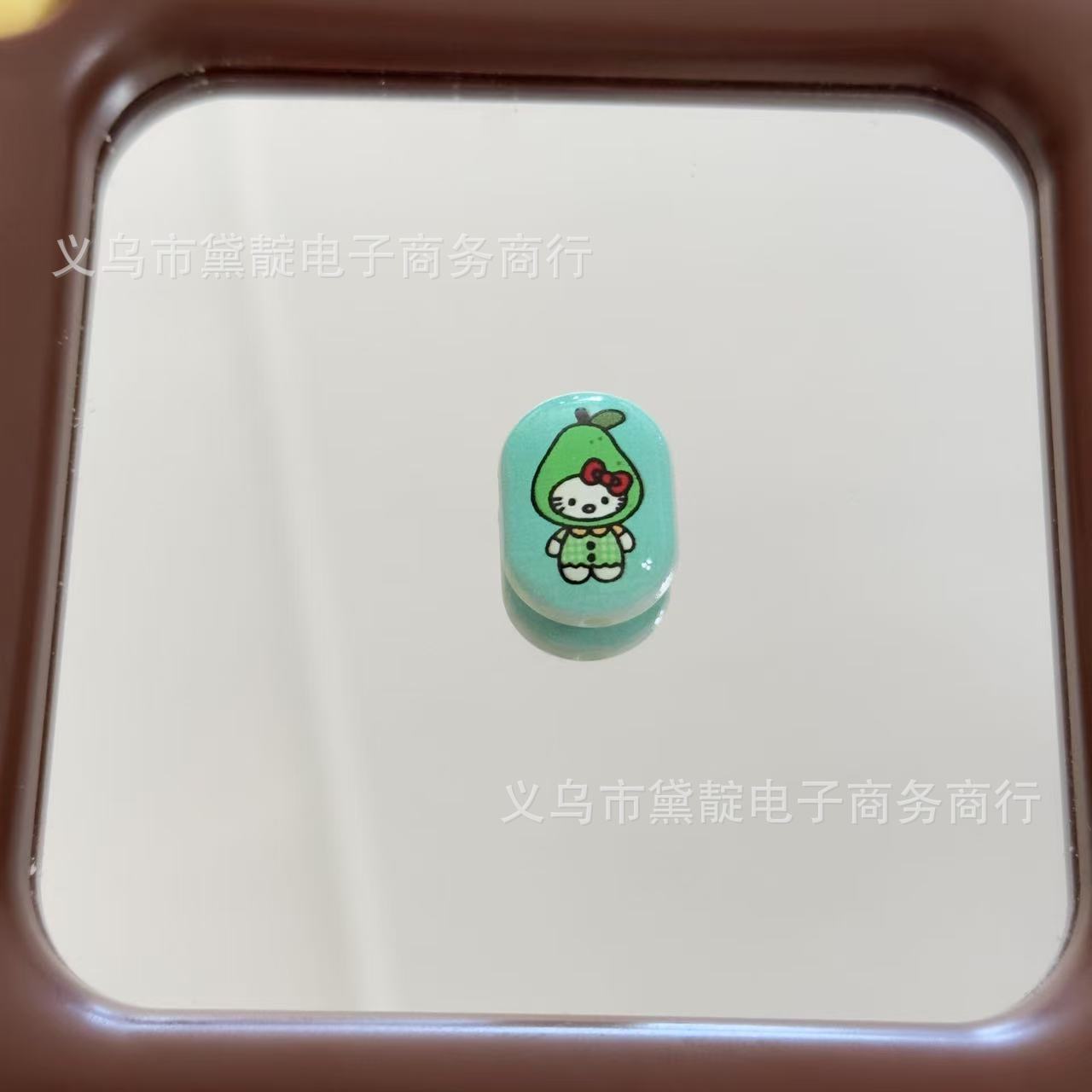 Wholesale 10pcs Fruit Headgear Cat Oval Beads DIY Acrylic Beads OLY Exclusive