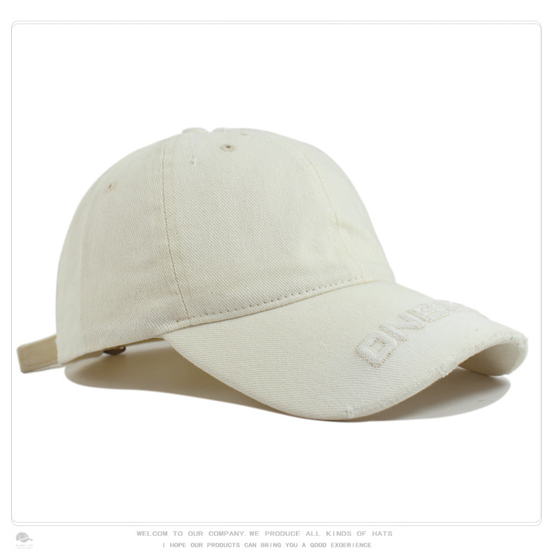 Wholesale Retro Soft Top Curved Brim Cotton Baseball Caps