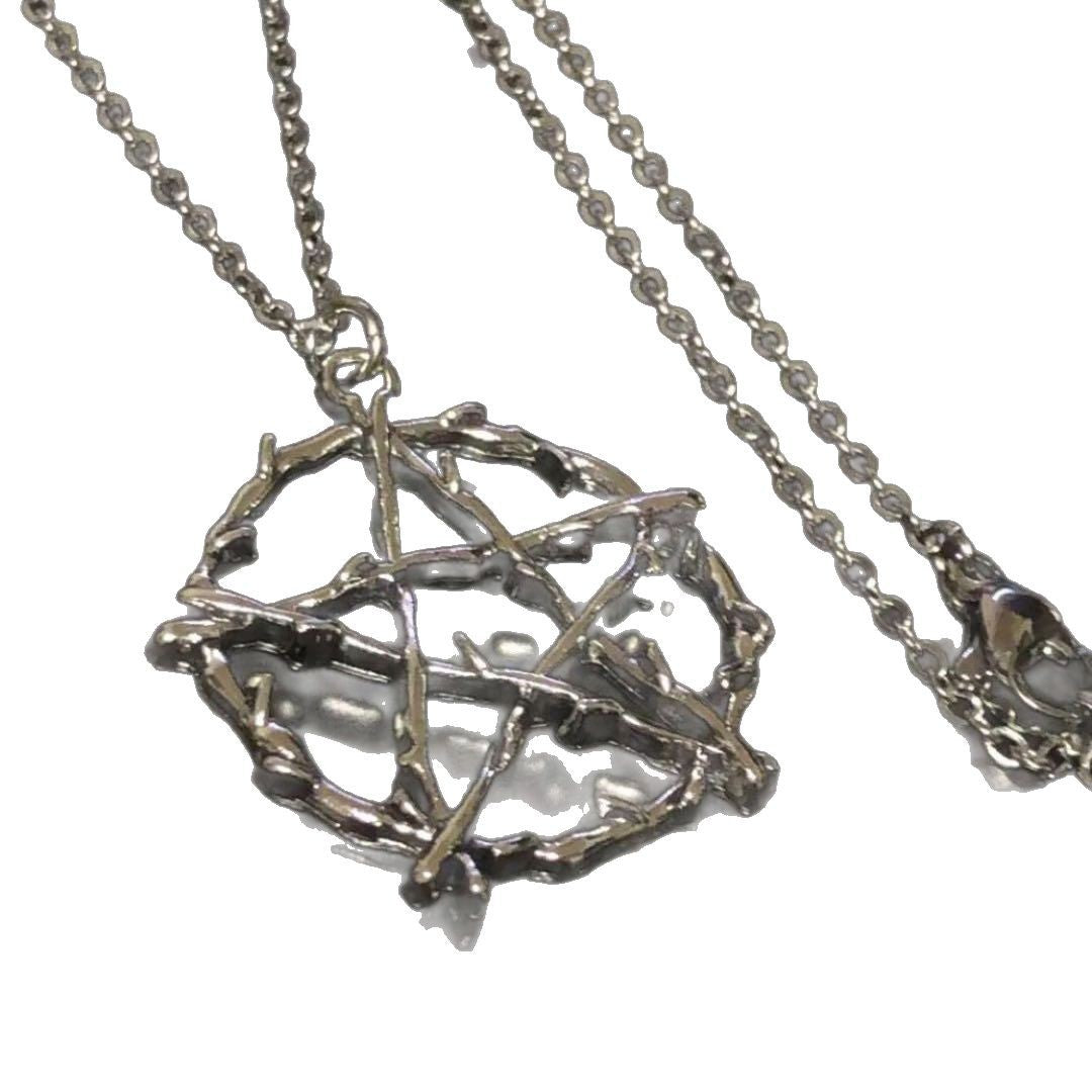 Wholesale Vintage Geometric Pentagram Necklace