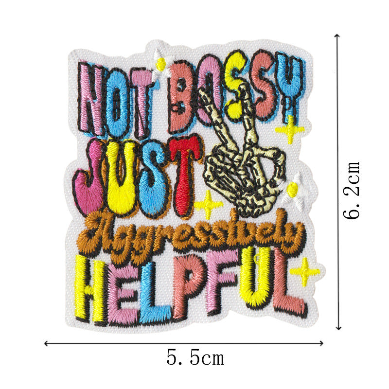 Wholesale Chic Embroidered Animal Patches 50 Pack Cute Duck Cat Fox Sew On Badges For ets Bags DIY Craft Accessory