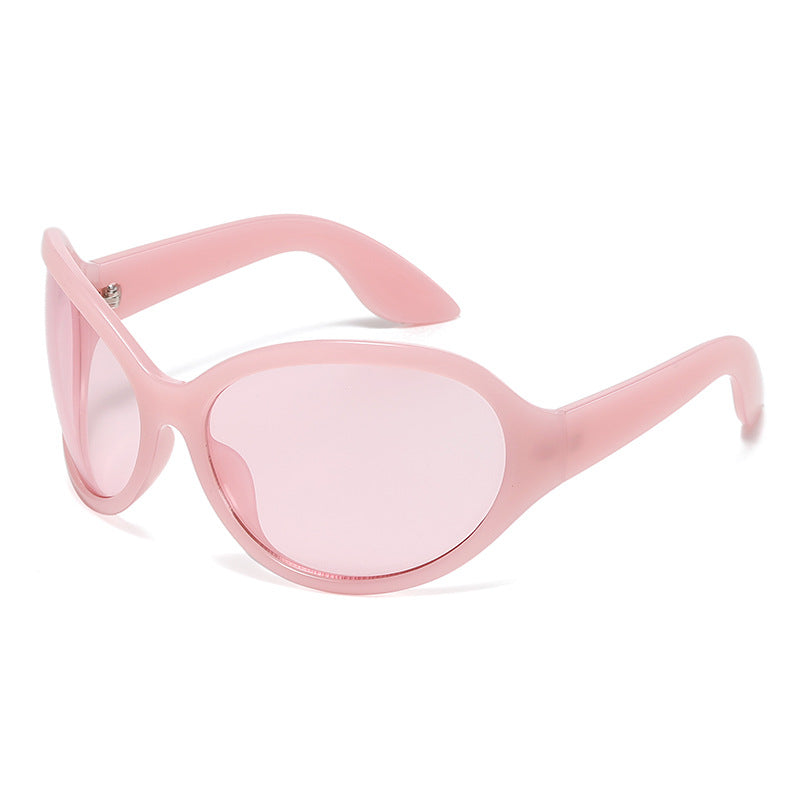 Wholesale Y2K Oversize Box PC Hip-hop Sunglasses