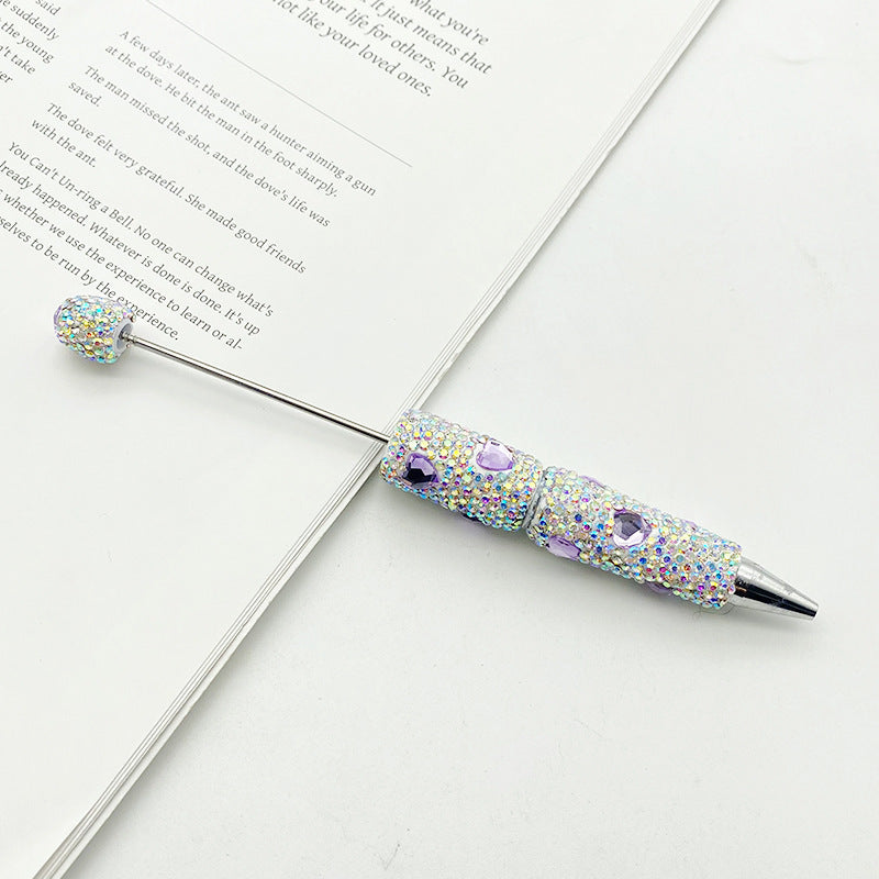 Wholesale Colorful Love Full Diamond beadable pens