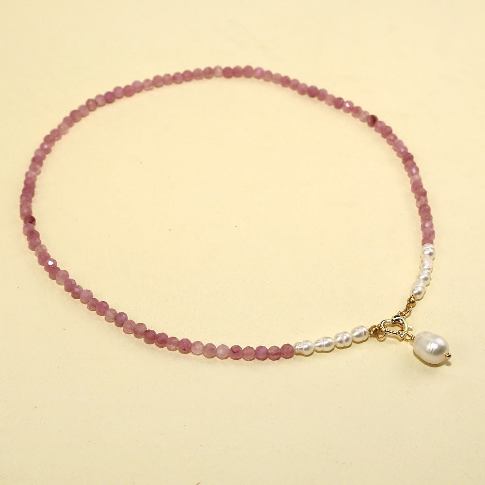 Wholesale Natural Stone Freshwater Pearl Necklace