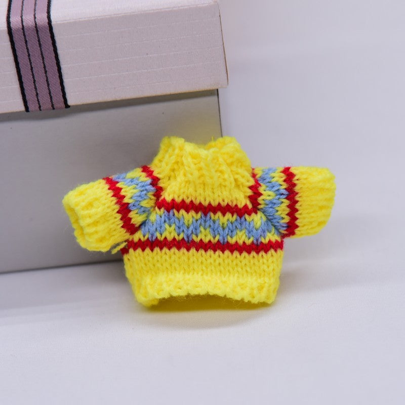 Wholesale Wholesale 10cm Handdog Doll Replacement Clothes Sweater Toy Cotton Doll Accessories Finished Dress-up Accessories