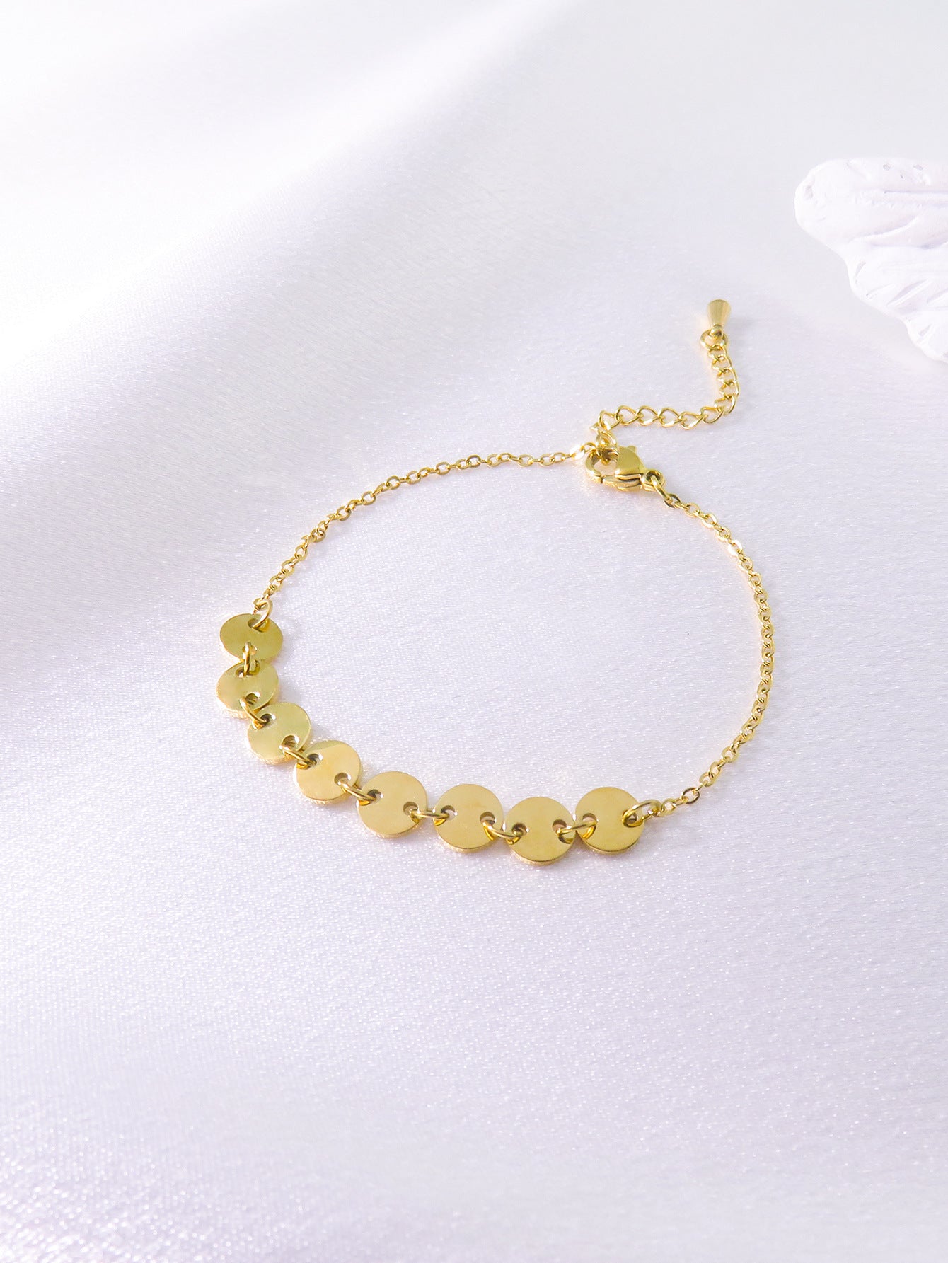 Wholesale Fashion all-match titanium steel bracelet women's European and American new 18K gold stainless steel love bracelet high sense