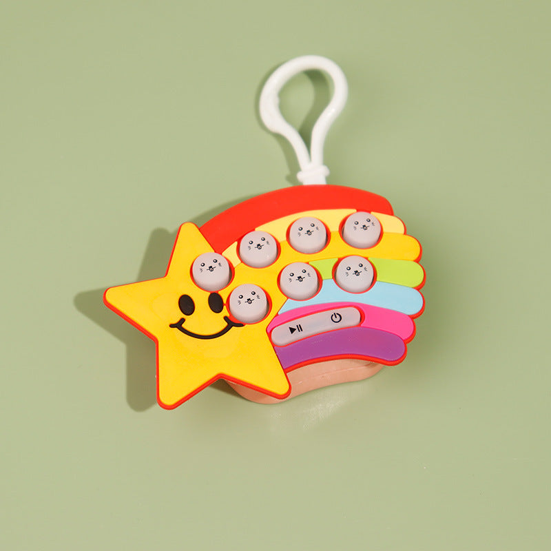 Wholesale Mini Whack-a-mole Game Console Card Illuminated Keychain