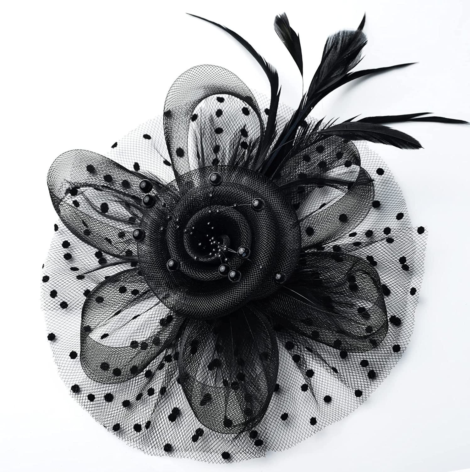 Wholesale Mesh Feather Headband