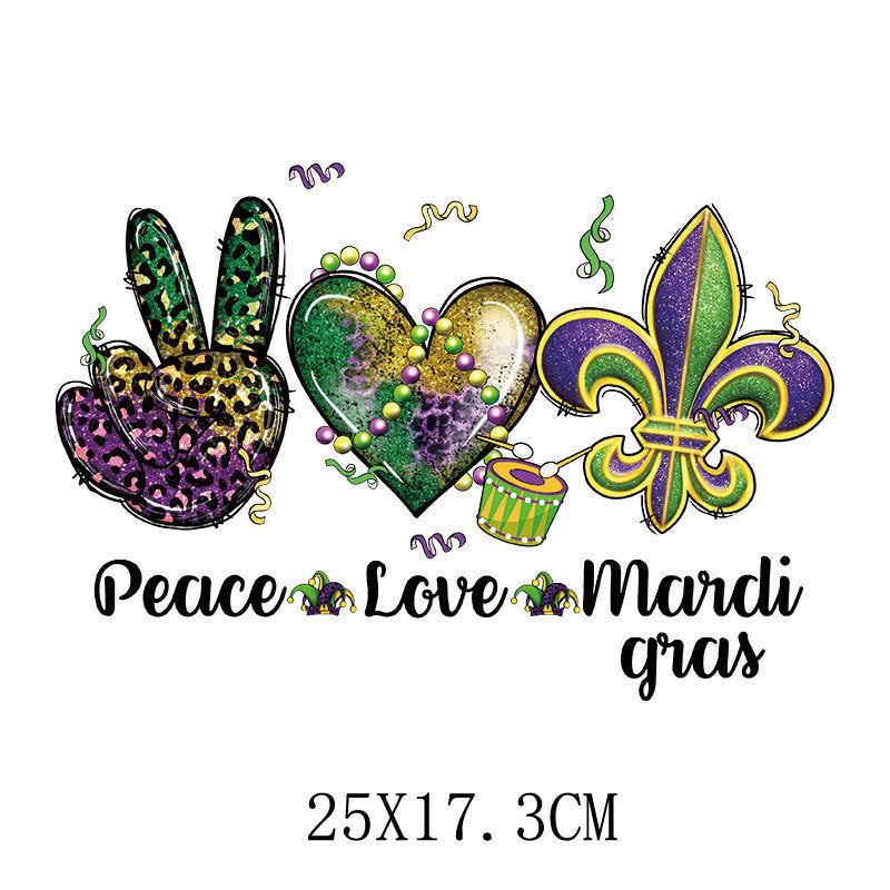 Wholesale Carnival Printed Hot Stamps   UV DTF Ready to Press Transfers Wraps