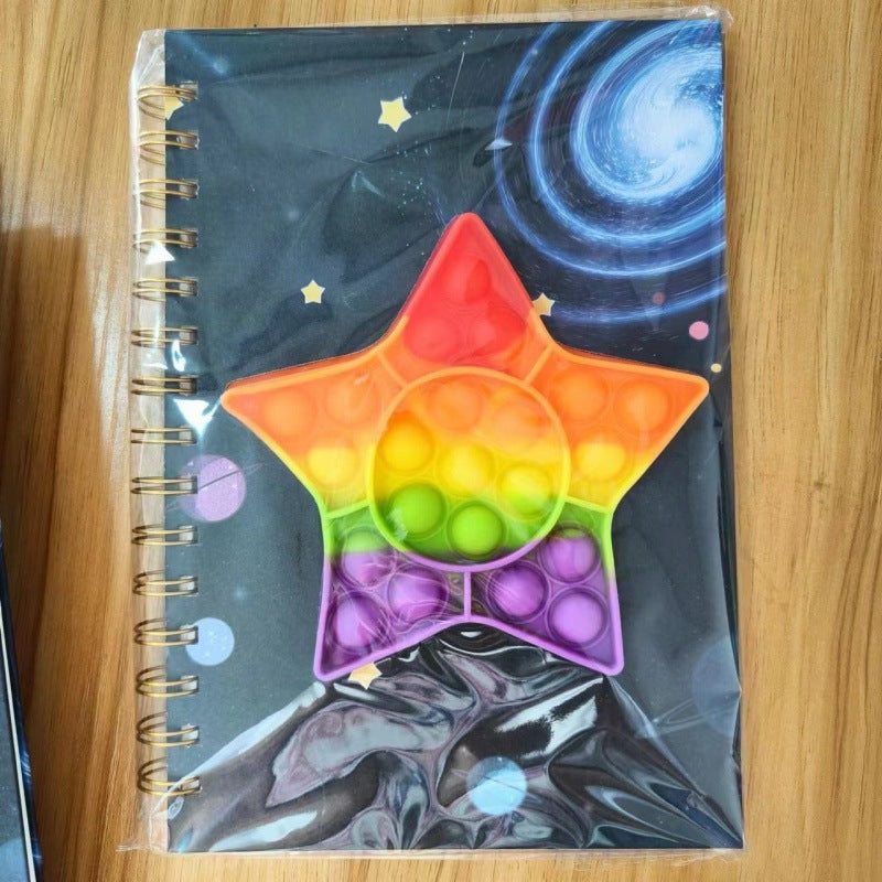 Wholesale cute cartoon coil notebook decompression notebook