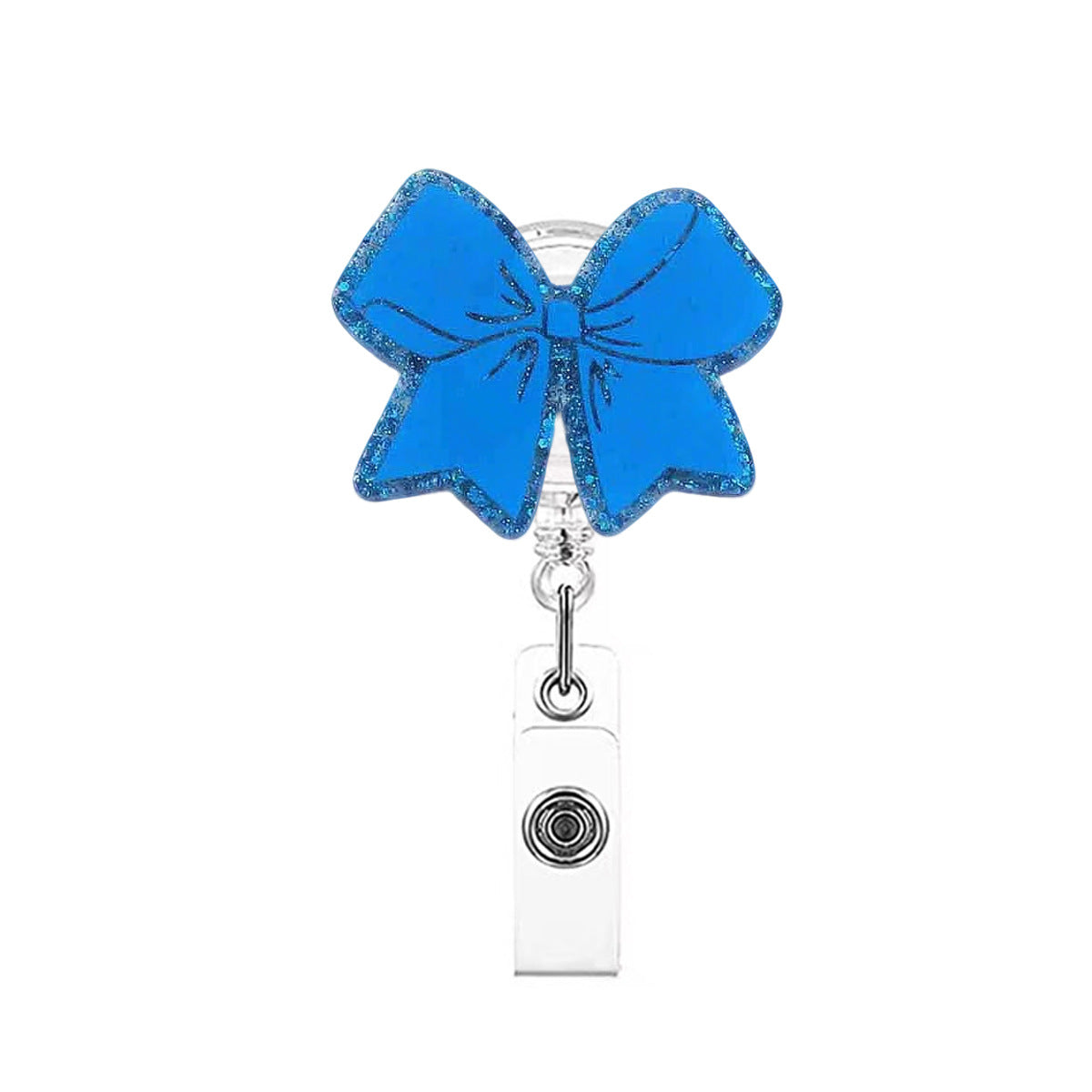 Wholesale Christmas Colored Bow Badge Reels