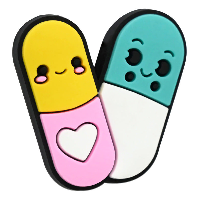 Wholesale Random 100pcs/pack  Medical series cartoon bead  Focal Beads