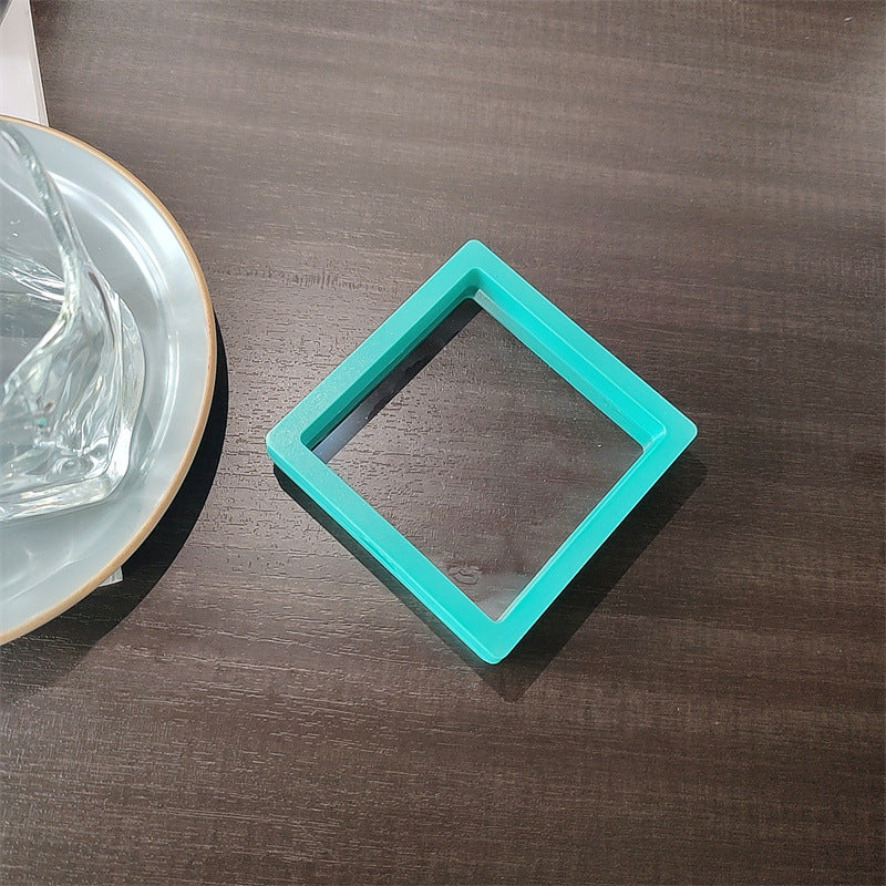 Wholesale Gradient Plastic Jewelry Box For Rings Earrings Necklaces Boutique Resale Gift