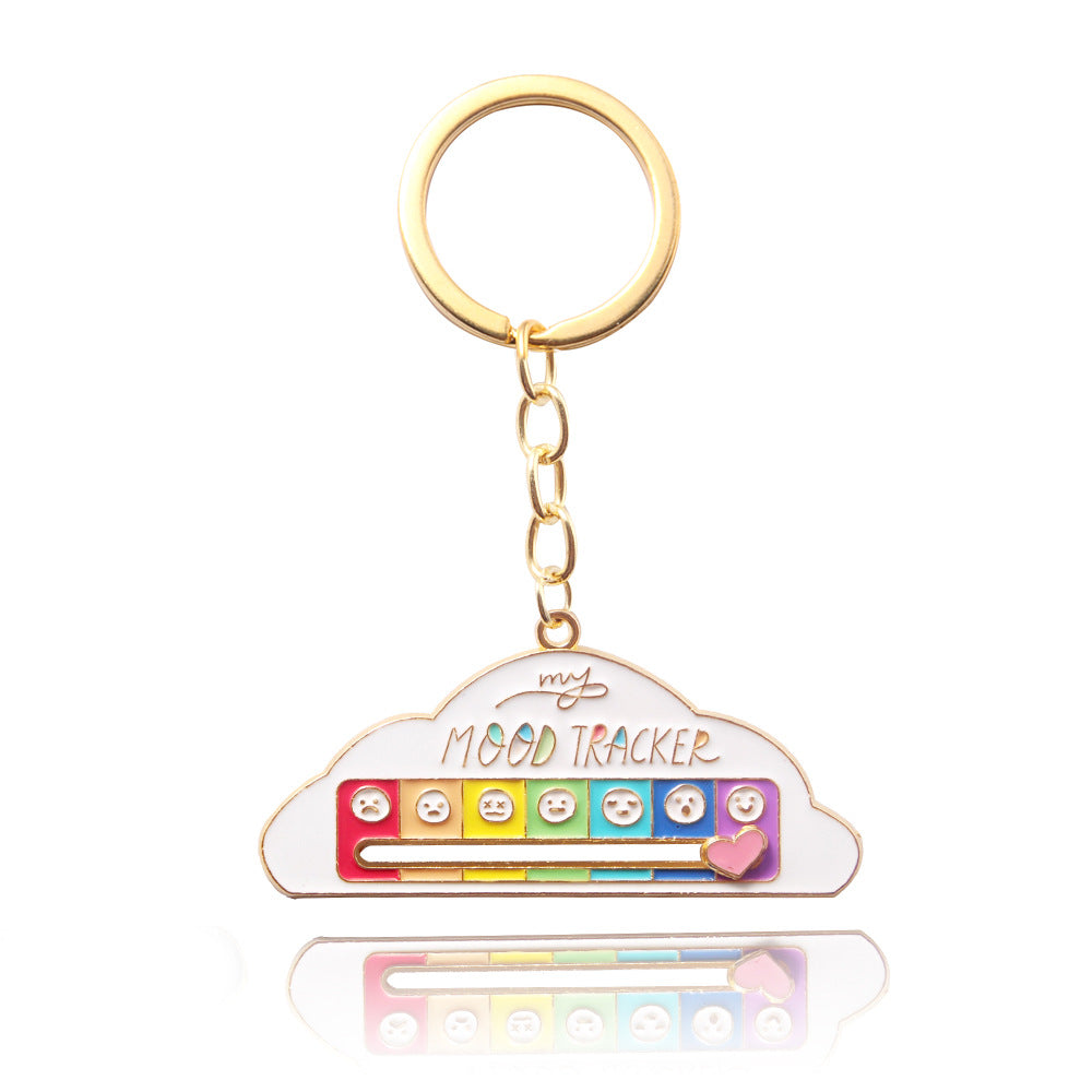 Wholesale Mood Expression Battery Power Keychain