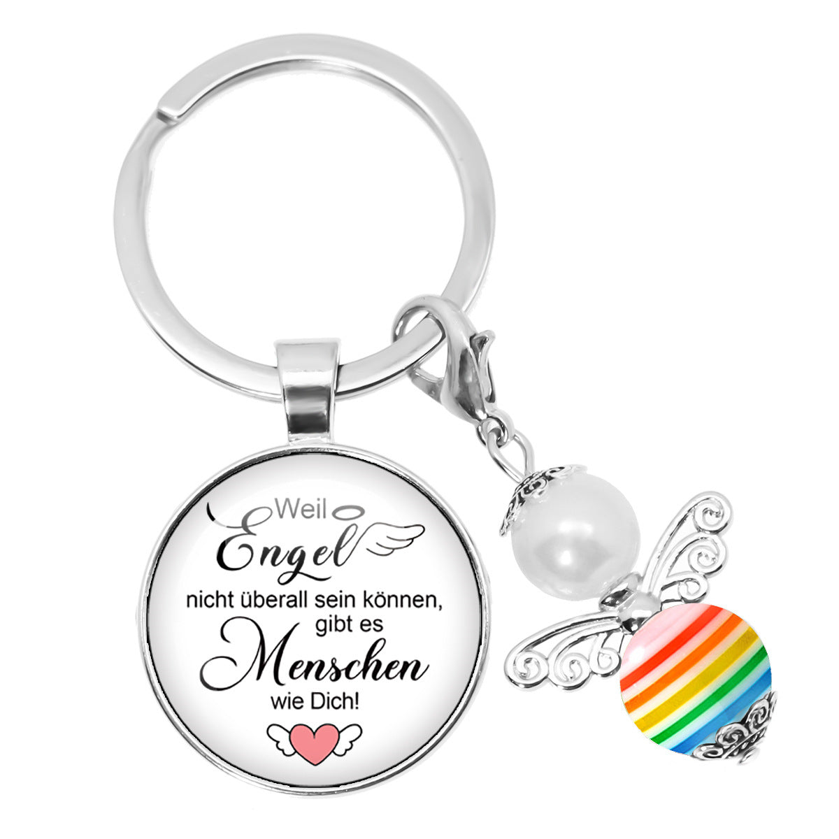 Wholesale  Engel Angel-like Person Metal Keychain