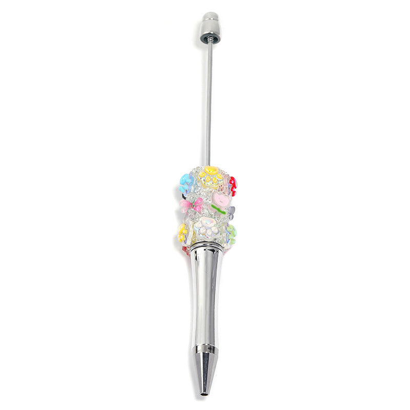 Wholesale Cartoon Cat Claw Gestapia Sugar Pen Dragonfly Tulip Beadable Pen
